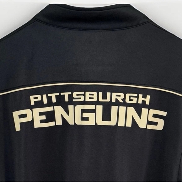 Majestic Thermabase Pittsburgh Penguins NHL
1/4 Zip LA Shirt Black Mens Size XL - Picture 1 of 7